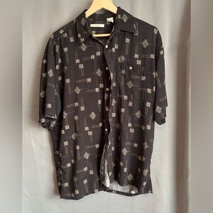 Moda Campia Moda - Button Down, Short Sleeve - Large